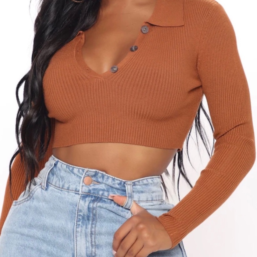 Cropped long sleeve